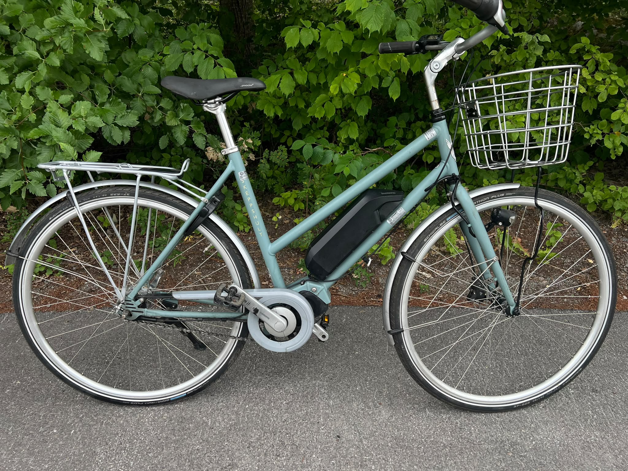Skeppshult elcykel turkos